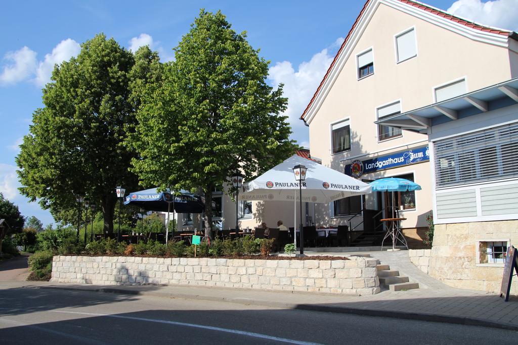 Stempfle'S Landgasthaus Zum Kreuz Unterschneidheim Exterior photo